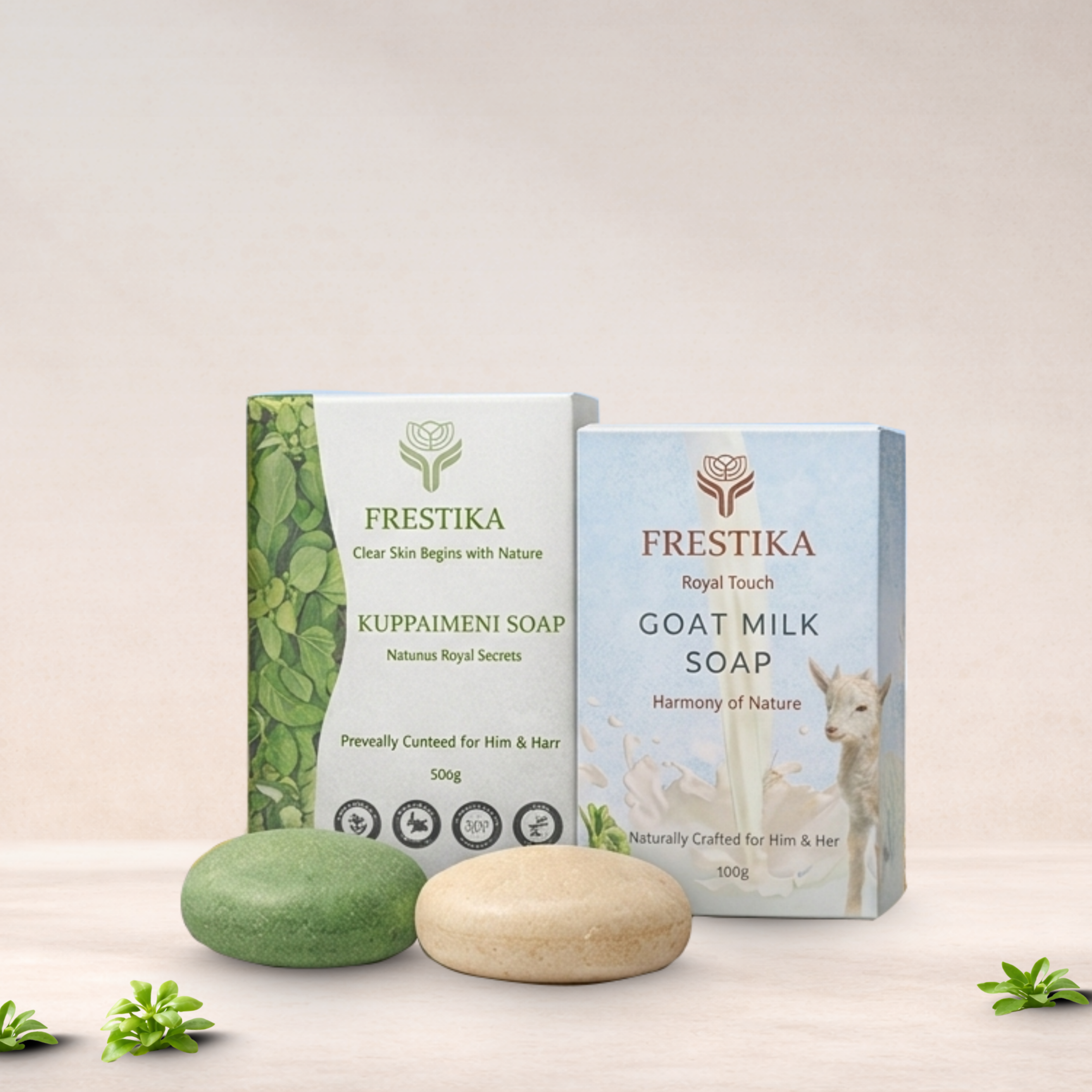 Goat Milk + Kuppaimeni Soap Combo