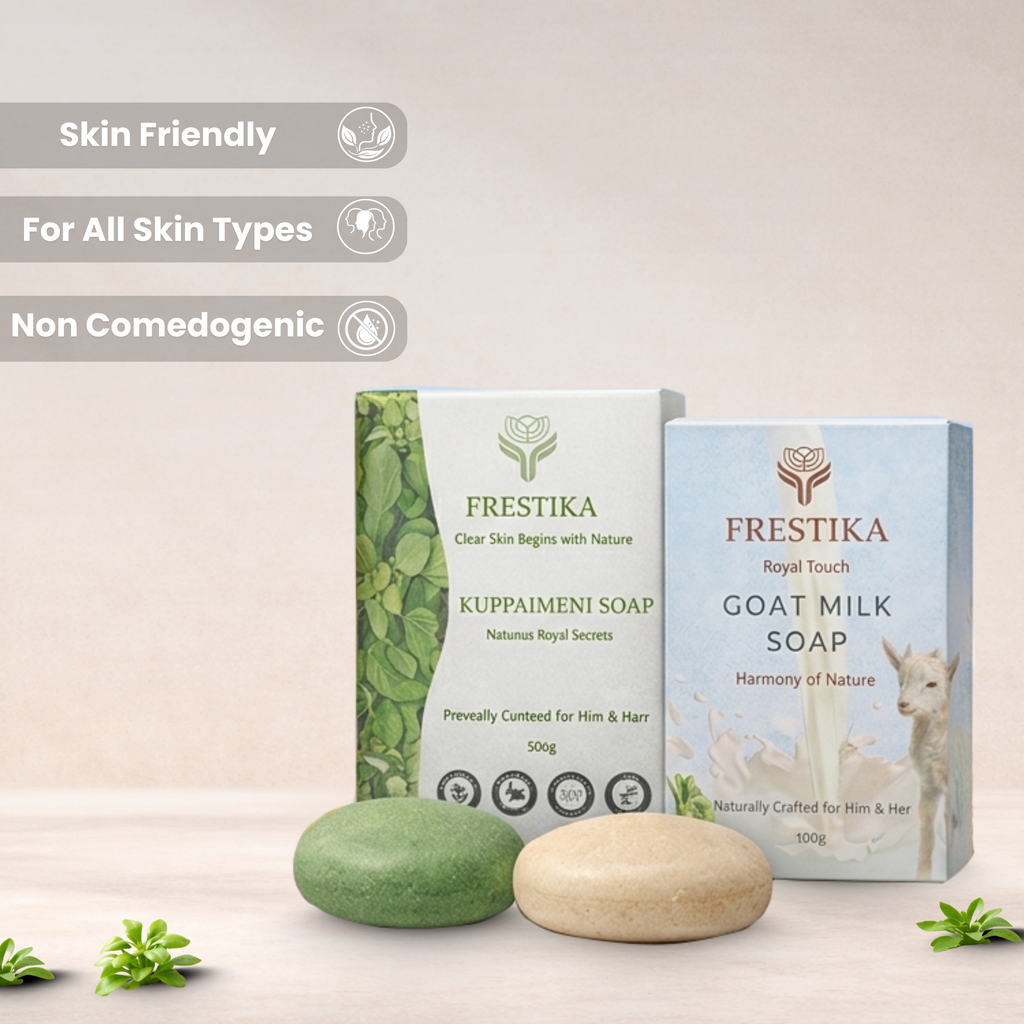 Goat Milk + Kuppaimeni Soap Combo