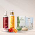 Shampoo + Face Wash + Soap Trio