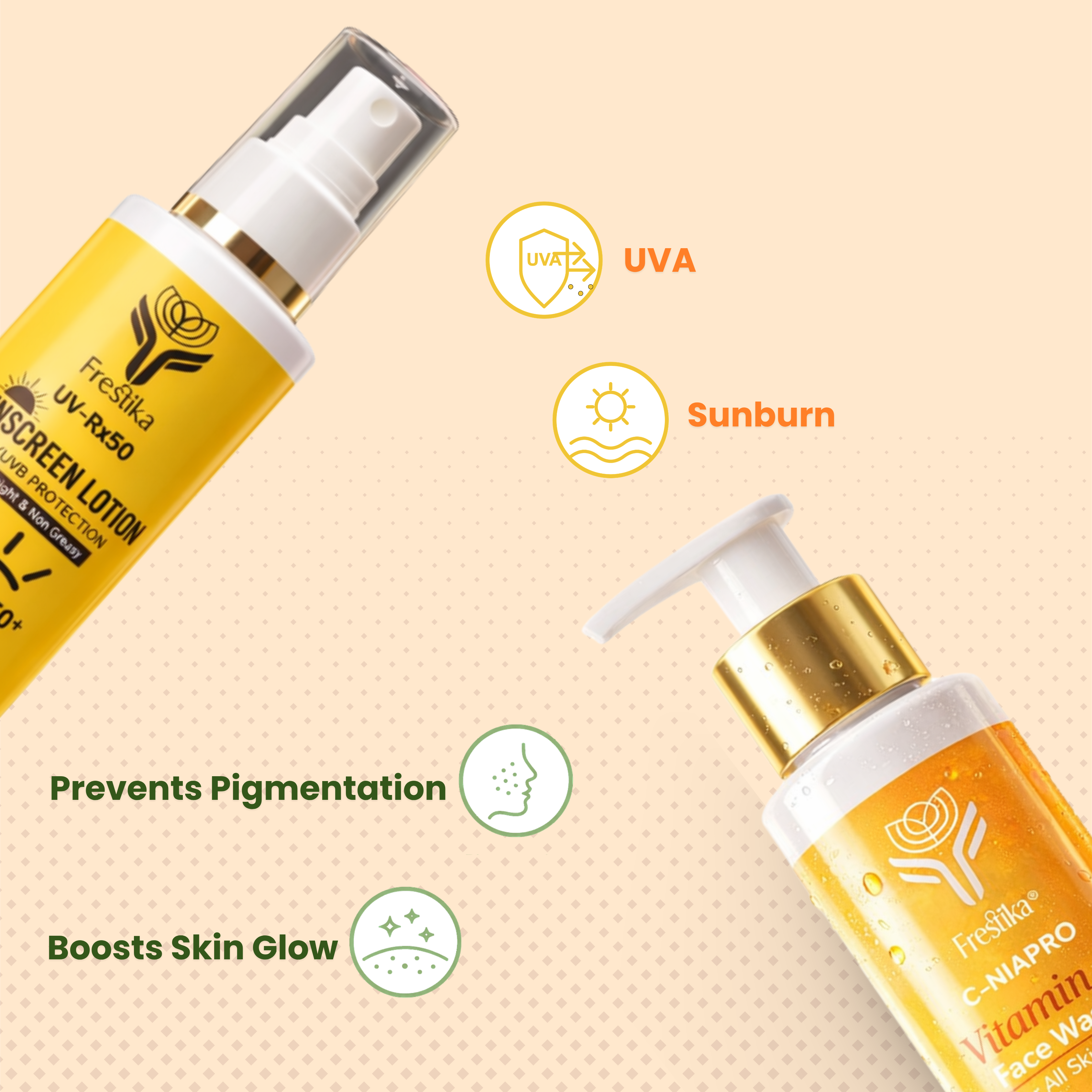 Sunscreen + Face Wash Duo