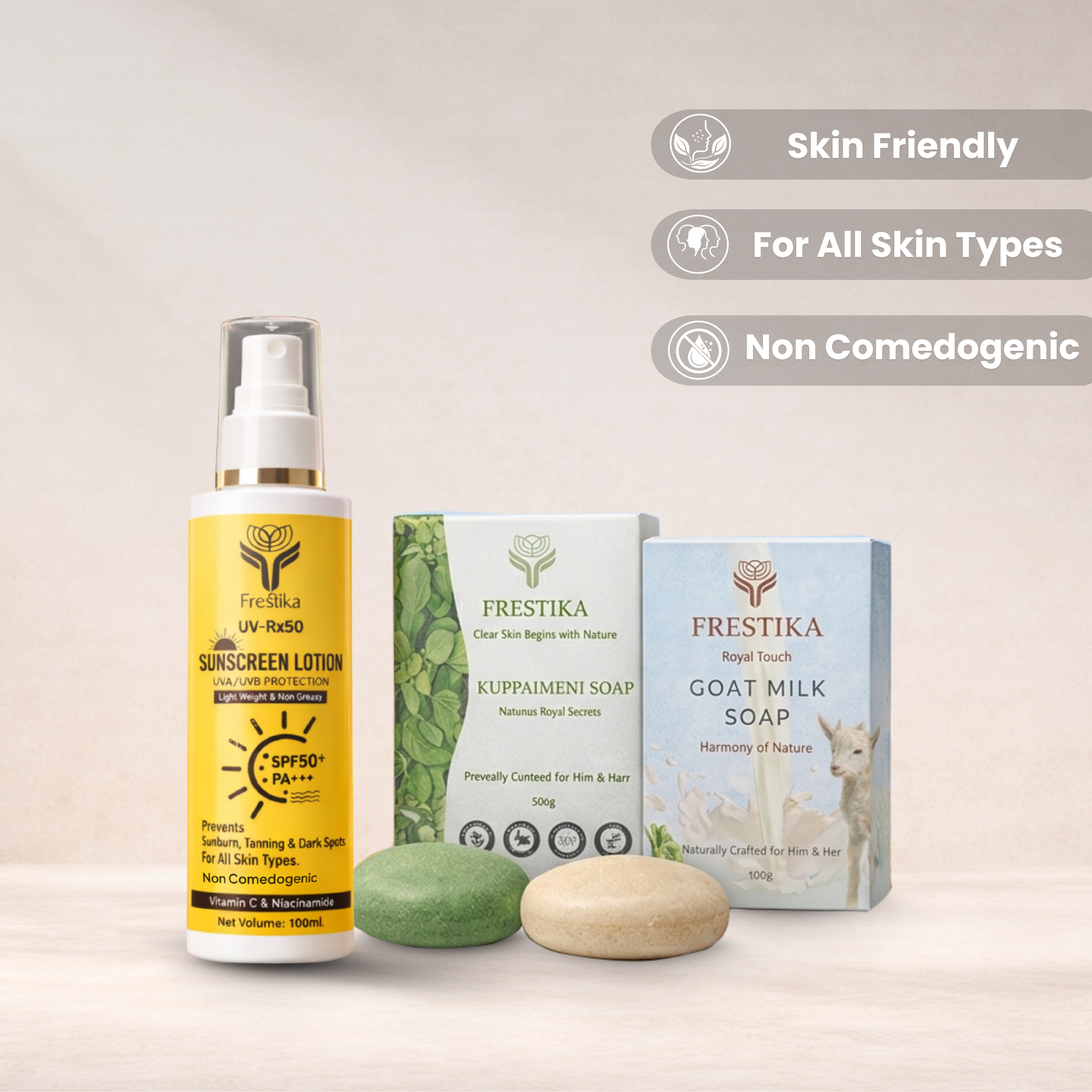 Sunscreen + Soap Duo